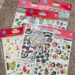 5 Packs of Vintage Dollar General Stickers